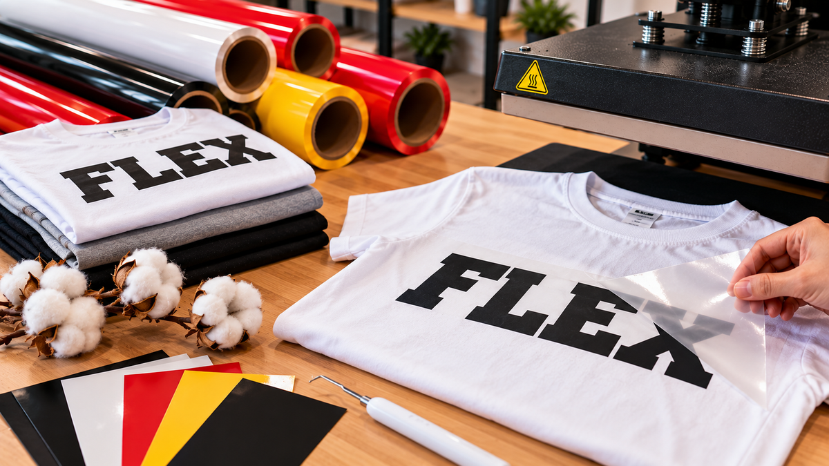FLEX-плівка для бавовни: як вибрати та правильно наносити