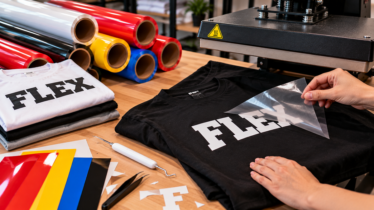 Як правильно переносити FLEX на тканину