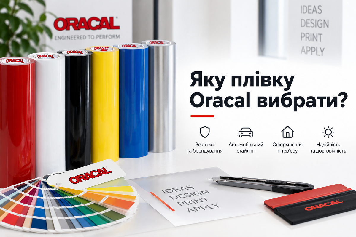 Яку плівку Oracal вибрати: повний гід за серіями та призначенням
