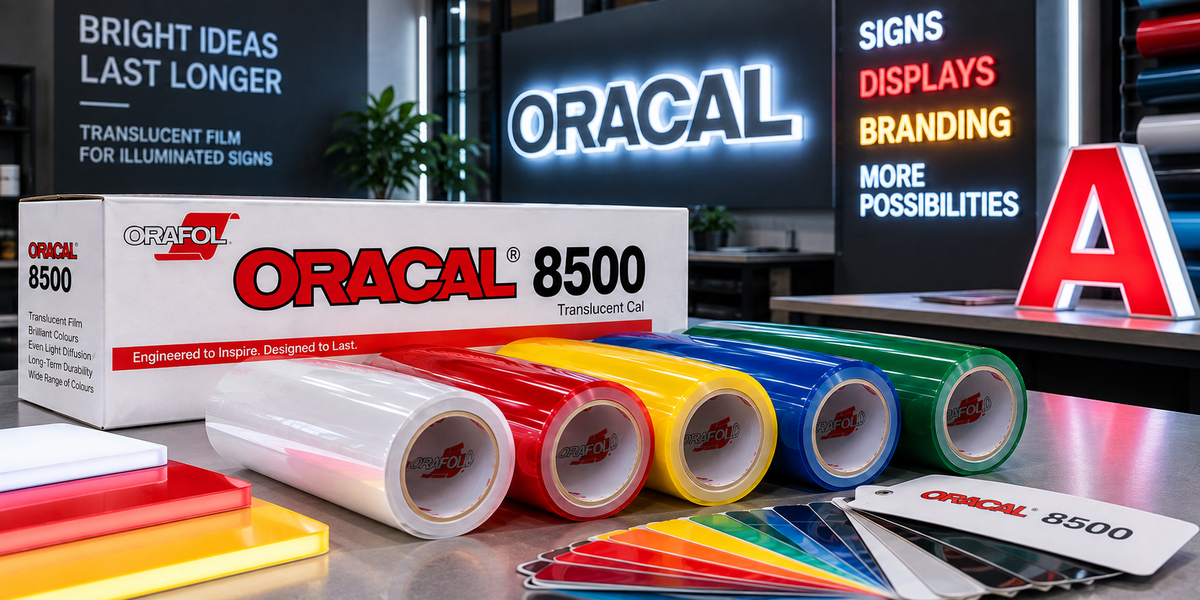 Oracal 8500: плівка для світлової реклами