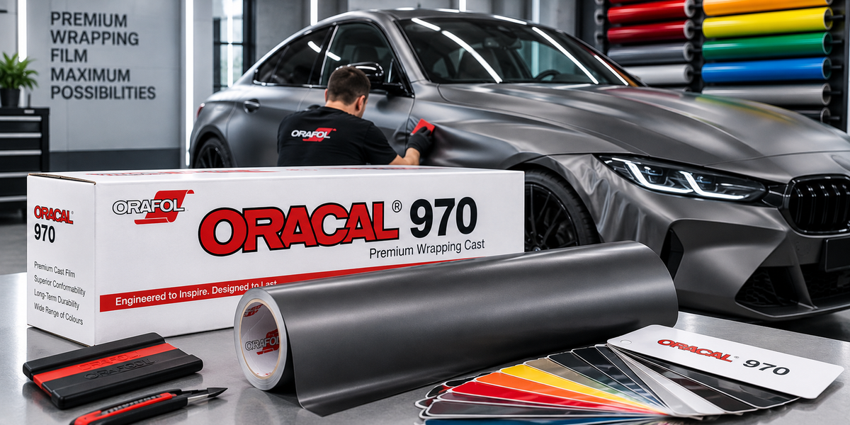 Oracal 970: плівка для обклеювання автомобіля