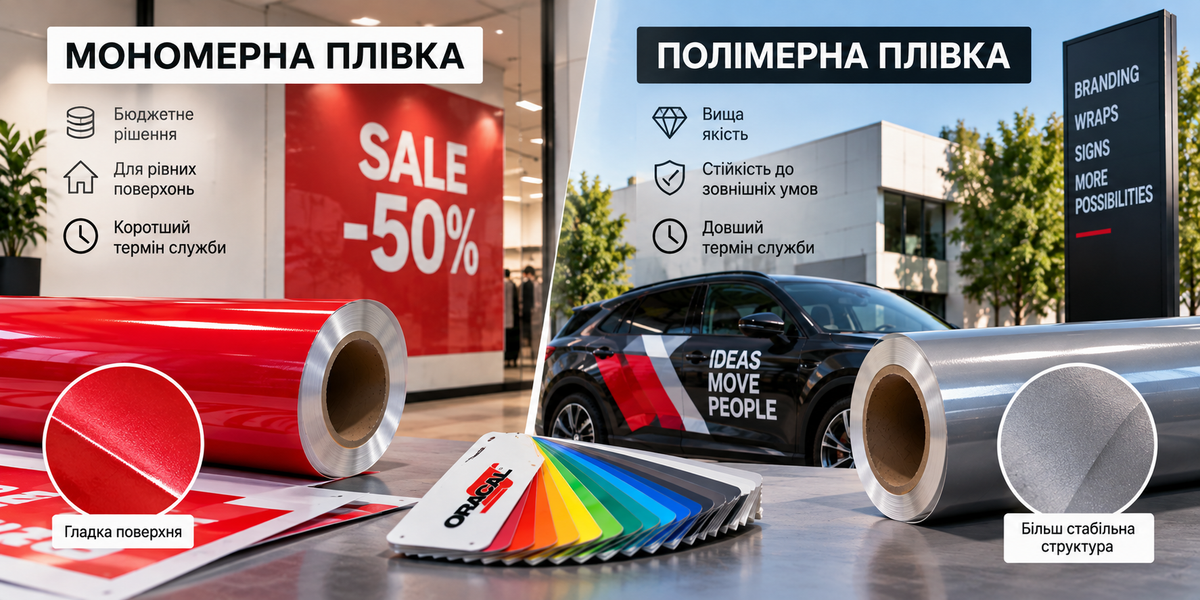 Мономерна та полімерна плівка: у чому різниця