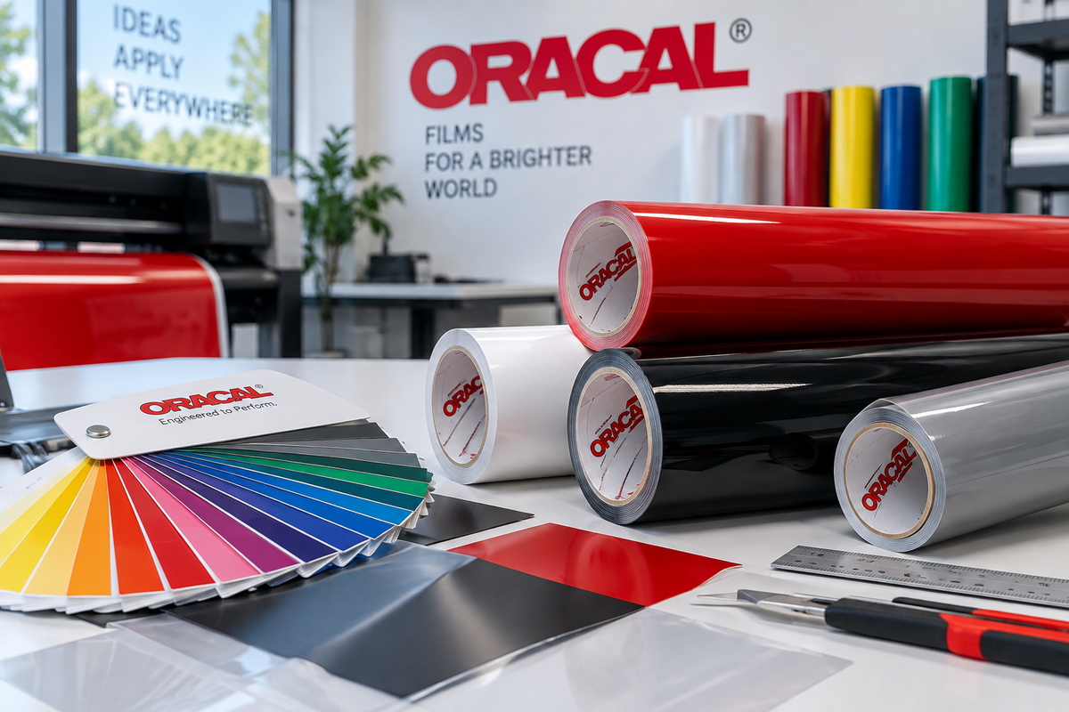 Пленка Oracal: виды, серии и применение