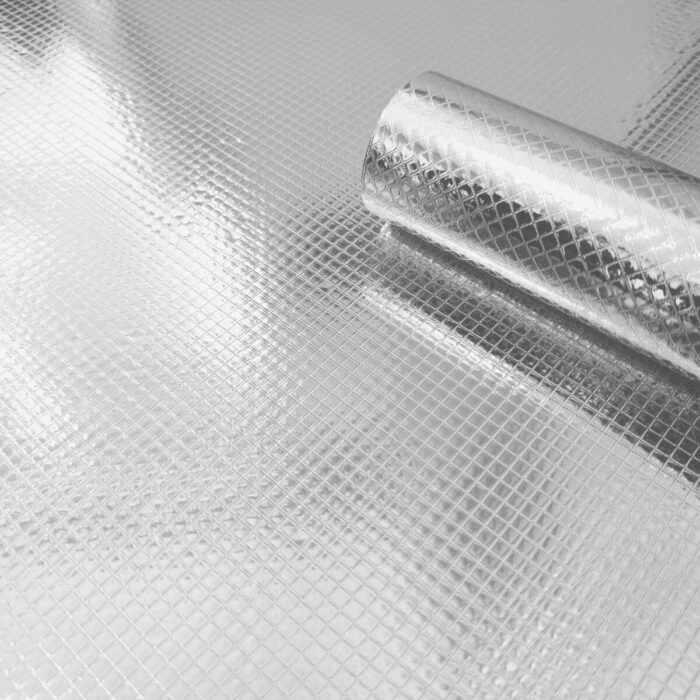 Самоклеюча плівка ромби срібло 0,40х10м (MM-6001-2) SW-00000799 1