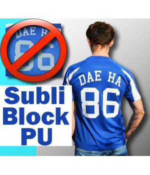 Субліблок для будь-якого чорного текстилю Subli-block PU flex 1